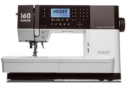Pfaff Creative Ambition 640 – 160 Aniversario-(coser y bordar)